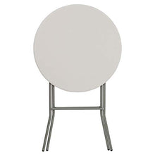Load image into Gallery viewer, &#39; Round Granite White Plastic Table