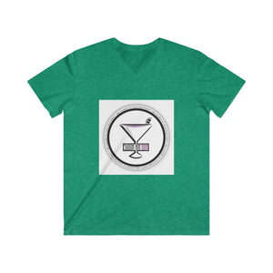 Men's Fitted V-Neck Short Sleeve Tee