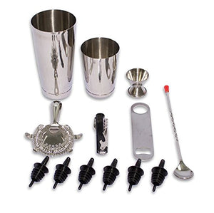 13 Piece Stainless Steel Professional Bar Set