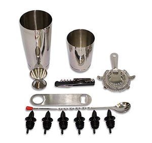 13 Piece Stainless Steel Professional Bar Set