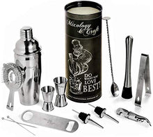 Load image into Gallery viewer, Mixology Bartender Kit: 14-Piece Bar tool Set