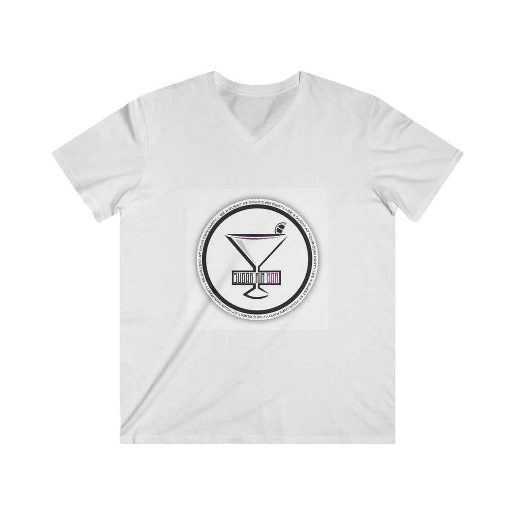 Men's Fitted V-Neck Short Sleeve Tee