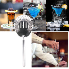 Load image into Gallery viewer, Bar Strainer Cocktail Shaker Silver